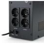Источник бесперебойного питания Vinga LED 2000VA metall case (VPE-2000M) - 8
