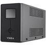 Источник бесперебойного питания Vinga LCD 1200VA metal case (VPC-1200M) - 6