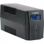 Источник бесперебойного питания Vinga LCD 600VA plastic case with USB (VPC-600PU) - 1