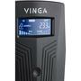 Источник бесперебойного питания Vinga LCD 600VA plastic case with USB (VPC-600PU) - 2