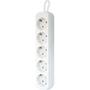 Сетевой удлинитель Defender E550 5.0 m 5 роз white (99231) - 1