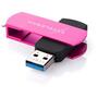 USB флеш накопитель eXceleram 64GB P2 Series Rose/Black USB 3.1 Gen 1 (EXP2U3ROB64) - 1
