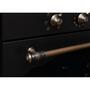 Духовой шкаф Perfelli BOE 6610 BL RETRO - 4