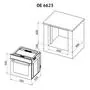Духовой шкаф Minola OE 6623 INOX - 3