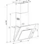 Вытяжка кухонная Pyramida NR 60 S BL - 8