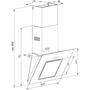 Вытяжка кухонная Pyramida NR-F 60 S BL - 6