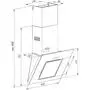 Вытяжка кухонная Pyramida NR-F 60 S BL - 6