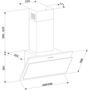 Вытяжка кухонная Eleyus Lana 700 60 BG - 3
