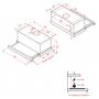 Вытяжка кухонная Perfelli TL 6112 BL LED - 6