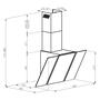 Вытяжка кухонная Perfelli DN 6511 BL - 7