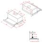 Вытяжка кухонная Perfelli TL 6612 W LED - 7
