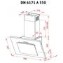 Вытяжка кухонная Perfelli DN 6171 A 550 IV - 9