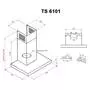 Вытяжка кухонная Perfelli TS 6101 BL - 7