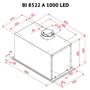 Вытяжка кухонная Perfelli BI 8522 A 1000 I LED - 4