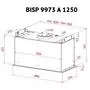 Вытяжка кухонная Perfelli BISP 9973 A 1250 IV LED Strip - 8