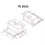 Вытяжка кухонная Perfelli TL 5111 W - 6
