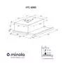 Вытяжка кухонная Minola HTL 6060 I/ BL GLASS 430 - 5