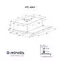 Вытяжка кухонная Minola HTL 6062 I/BL GLASS 450 LED - 9