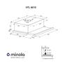 Вытяжка кухонная Minola HTL 6010 IV 430 - 5