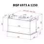 Вытяжка кухонная Perfelli BISP 6973 A 1250 W LED Strip - 5