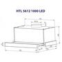 Вытяжка кухонная Minola HTL 5612 WH 1000 LED - 8