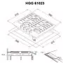 Варочная поверхность Perfelli HGG 61023 BL - 5