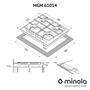 Варочная поверхность Minola MGM 61014 WH - 3