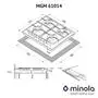 Варочная поверхность Minola MGM 61014 WH - 3