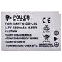 Аккумулятор к фото/видео PowerPlant Sanyo DB-L40 (DV00DV1259) - 1