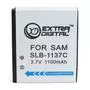 Аккумулятор к фото/видео Extradigital Samsung SLB-1137C, Li-ion, 1100 mAh (DV00DV1326) - 1