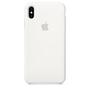 Чехол для моб. телефона Apple iPhone XS Max Silicone Case - White, Model (MRWF2ZM/A) - 1