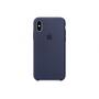 Чехол для моб. телефона Apple iPhone XS Silicone Case - Midnight Blue, Model (MRW92ZM/A) - 1