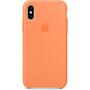 Чехол для моб. телефона Apple iPhone XS Silicone Case - Papaya (MVF22ZM/A) - 1