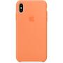 Чехол для моб. телефона Apple iPhone XS Max Silicone Case - Papaya (MVF72ZM/A) - 1