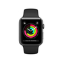 Смарт-часы Apple Watch Series 3 GPS, 42mm SpaceGrey Aluminium Case Black Band (MTF32FS/A) - 1