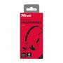 Наушники Trust Nano On-Ear Mic Red (23105) - 8