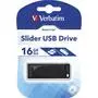 USB флеш накопитель Verbatim 16GB Slider Black USB 2.0 (98696) - 4