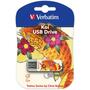 USB флеш накопитель Verbatim 16GB STORE'N'GO MINI TATTOO KOI USB 2.0 (49886) - 1
