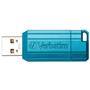 USB флеш накопитель Verbatim 16GB PinStripe Blue USB 2.0 (49068) - 1
