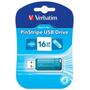 USB флеш накопитель Verbatim 16GB PinStripe Blue USB 2.0 (49068) - 4
