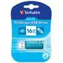 USB флеш накопитель Verbatim 16GB PinStripe Blue USB 2.0 (49068) - 4