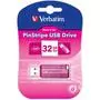 USB флеш накопитель Verbatim 32GB STORE'N'GO PIN STRIPE PINK USB 2.0 (49056) - 4