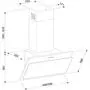Вытяжка кухонная Eleyus Lana 700 60 BL - 4