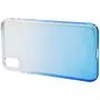 Чехол для моб. телефона Baseus Glaze для iPhone X, Transparent blue (WIAPIPHX-GC03) - 1