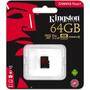 Карта памяти Kingston 64GB microSDXC class 10 UHS-I U3 (SDCR/64GBSP) - 2