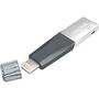 USB флеш накопитель SanDisk 64GB iXpand Mini USB 3.0/Lightning (SDIX40N-064G-GN6NN) - 4