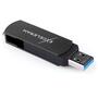 USB флеш накопитель eXceleram 128GB P2 Series Black/Black USB 3.1 Gen 1 (EXP2U3BB128) - 4