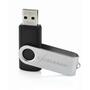 USB флеш накопитель eXceleram 8GB P1 Series Silver/Black USB 2.0 (EXP1U2SIB08) - 2