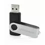 USB флеш накопитель eXceleram 8GB P1 Series Silver/Black USB 2.0 (EXP1U2SIB08) - 2