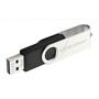 USB флеш накопитель eXceleram 8GB P1 Series Silver/Black USB 2.0 (EXP1U2SIB08) - 4